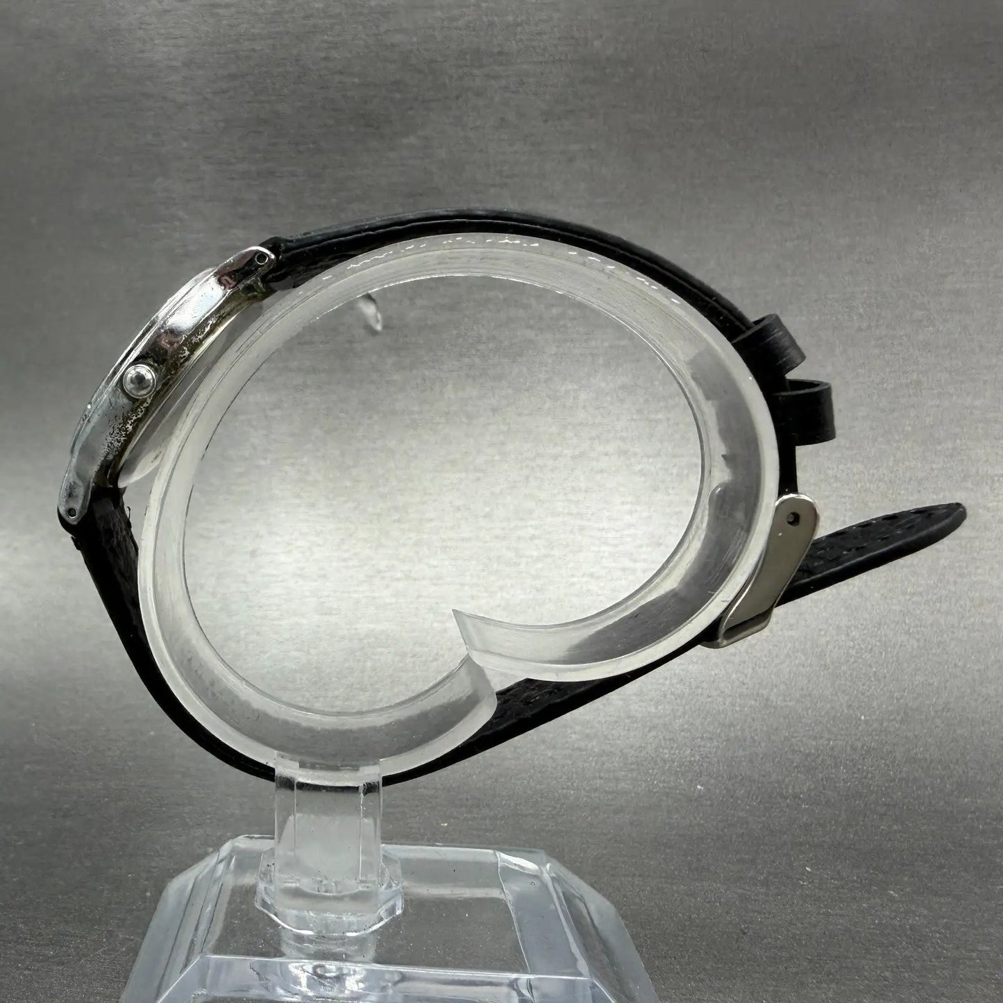 Seiko ALBA Watch Women 27mm White Dial Silver Tone Round V501-6K00 New Battery F6