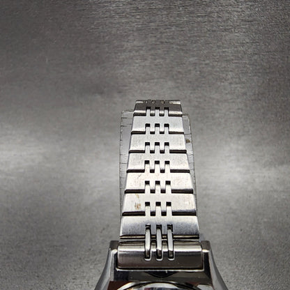 Seiko Automatic Watch Women 27mm Blue Dial Silver Tone Daydate Round READ!!!!4
