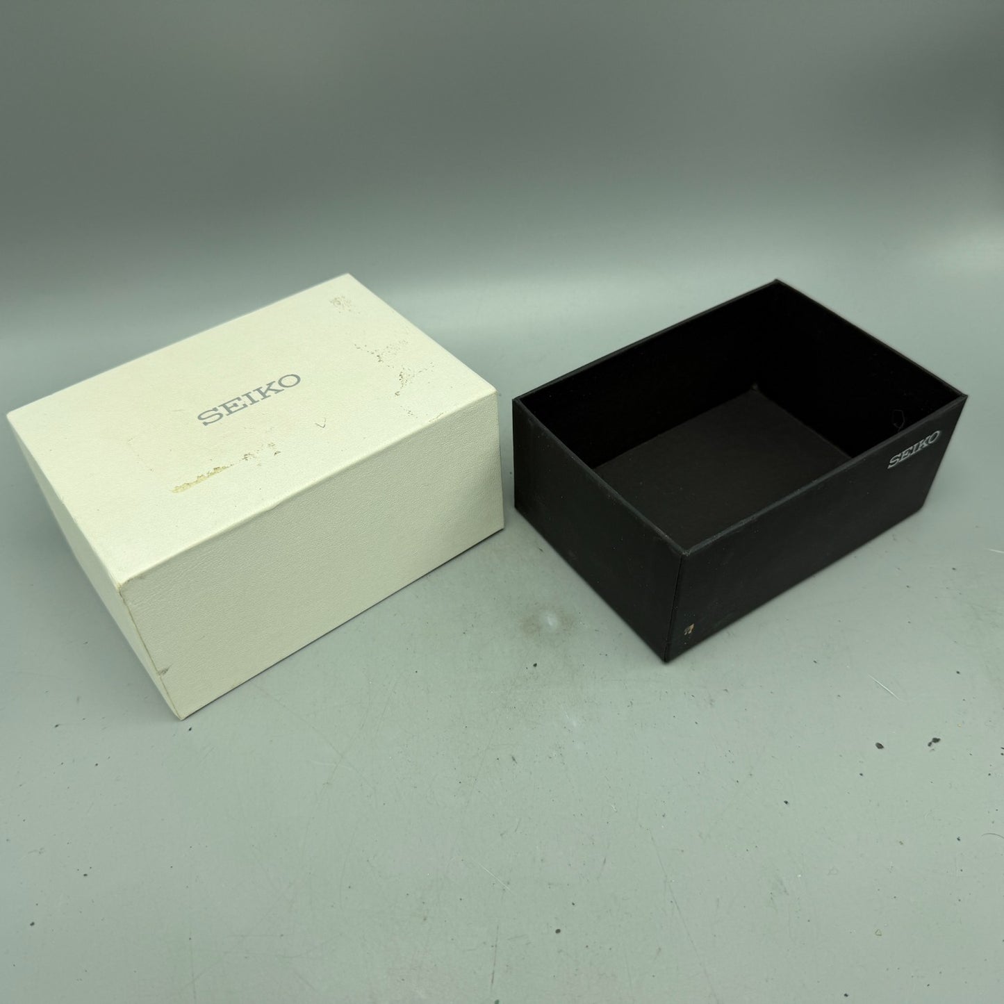 Seiko Presentation Watch Box Case Black & White Cardboard FSSB3E KLF1