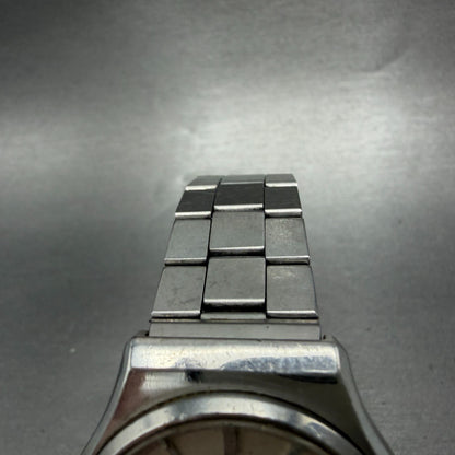 Seiko QT Watch Men 36mm Silver Dial Silver Tone Daydate 0823-8000 New Battery4
