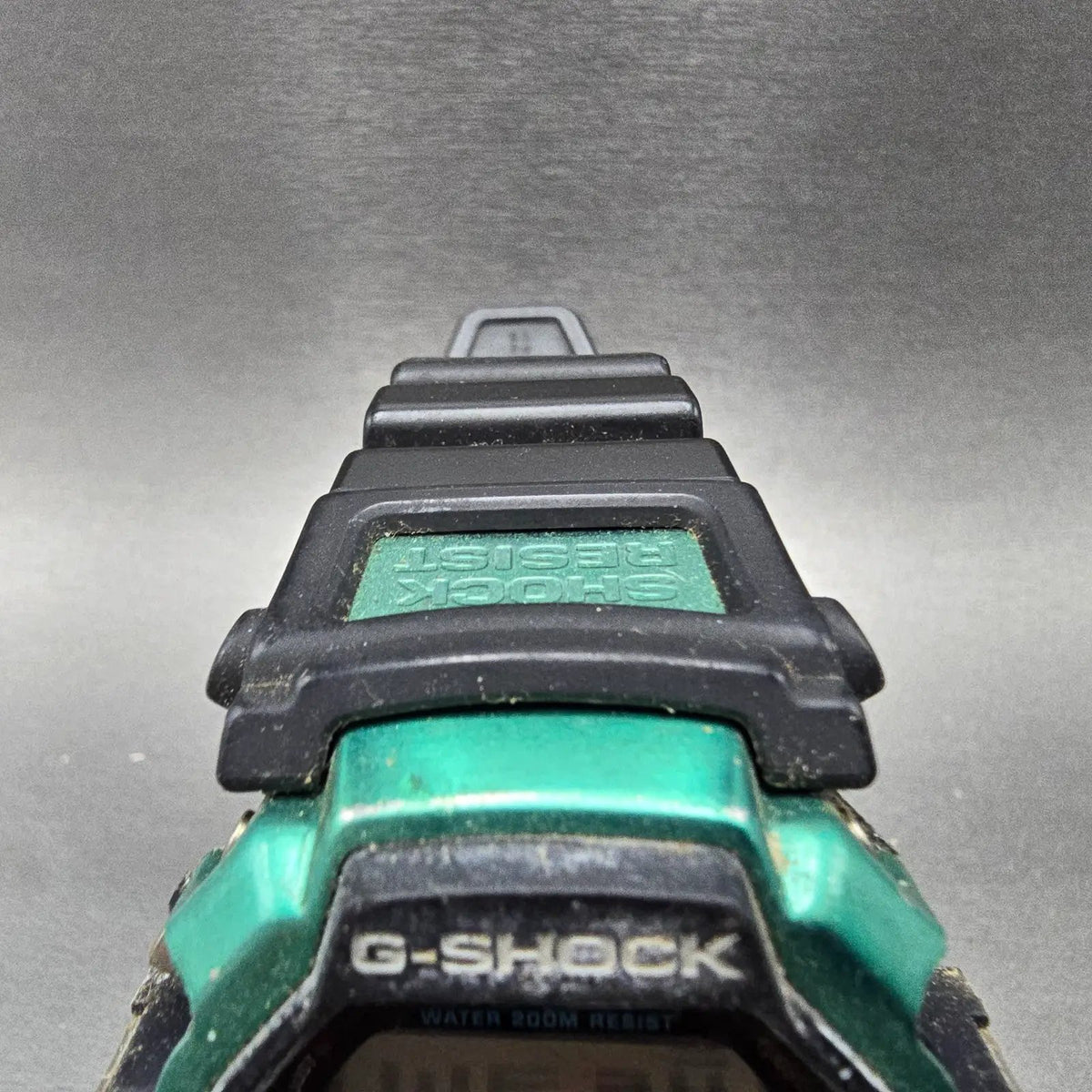 Casio G-Shock DW-8150 Watch Men 47mm Black Green Slot Machine Alarm New Battery4