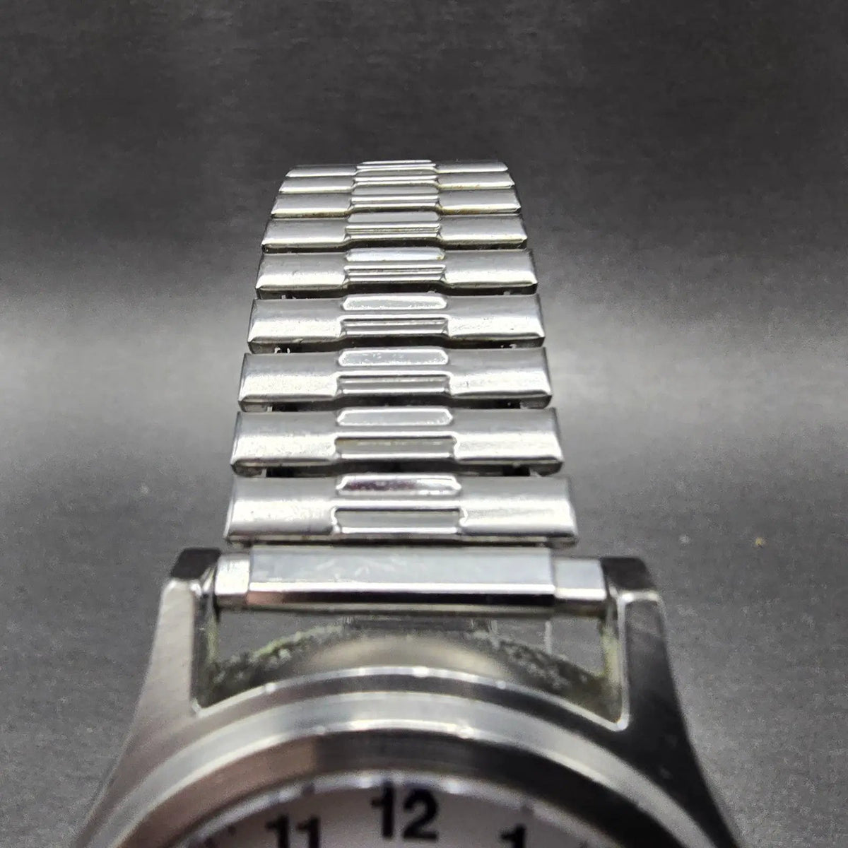 Timex Expedition Watch Men 38mm White Dial Silver Date Round New Battery Indiglo4