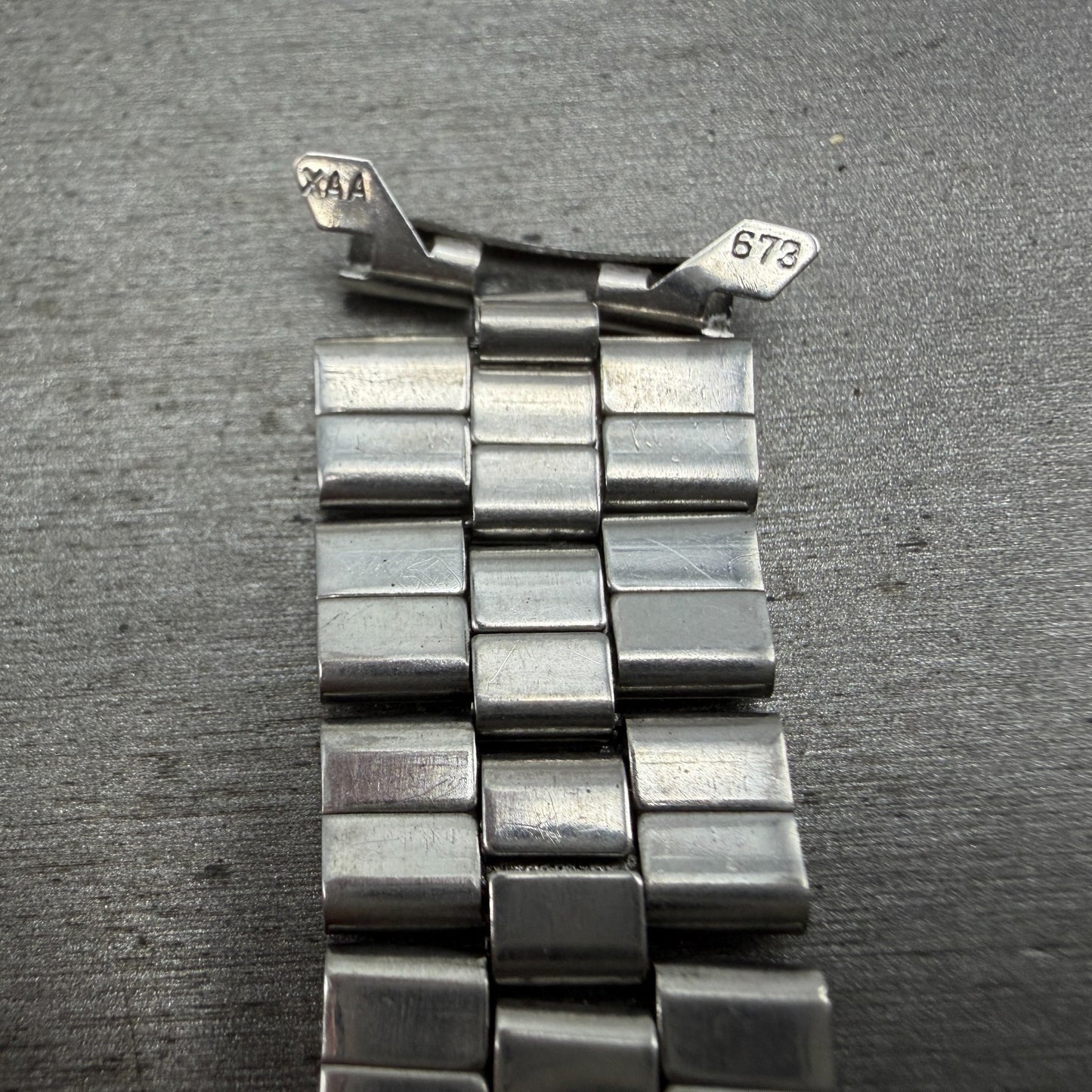 Seiko 5 Actus Bracelet 20mm Stainless Steel Silver Tone Vintage XAA673 Japan6