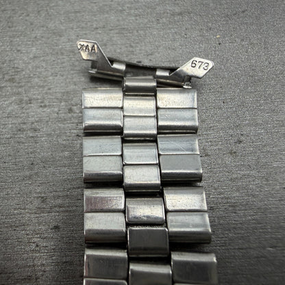Seiko 5 Actus Bracelet 20mm Stainless Steel Silver Tone Vintage XAA673 Japan6