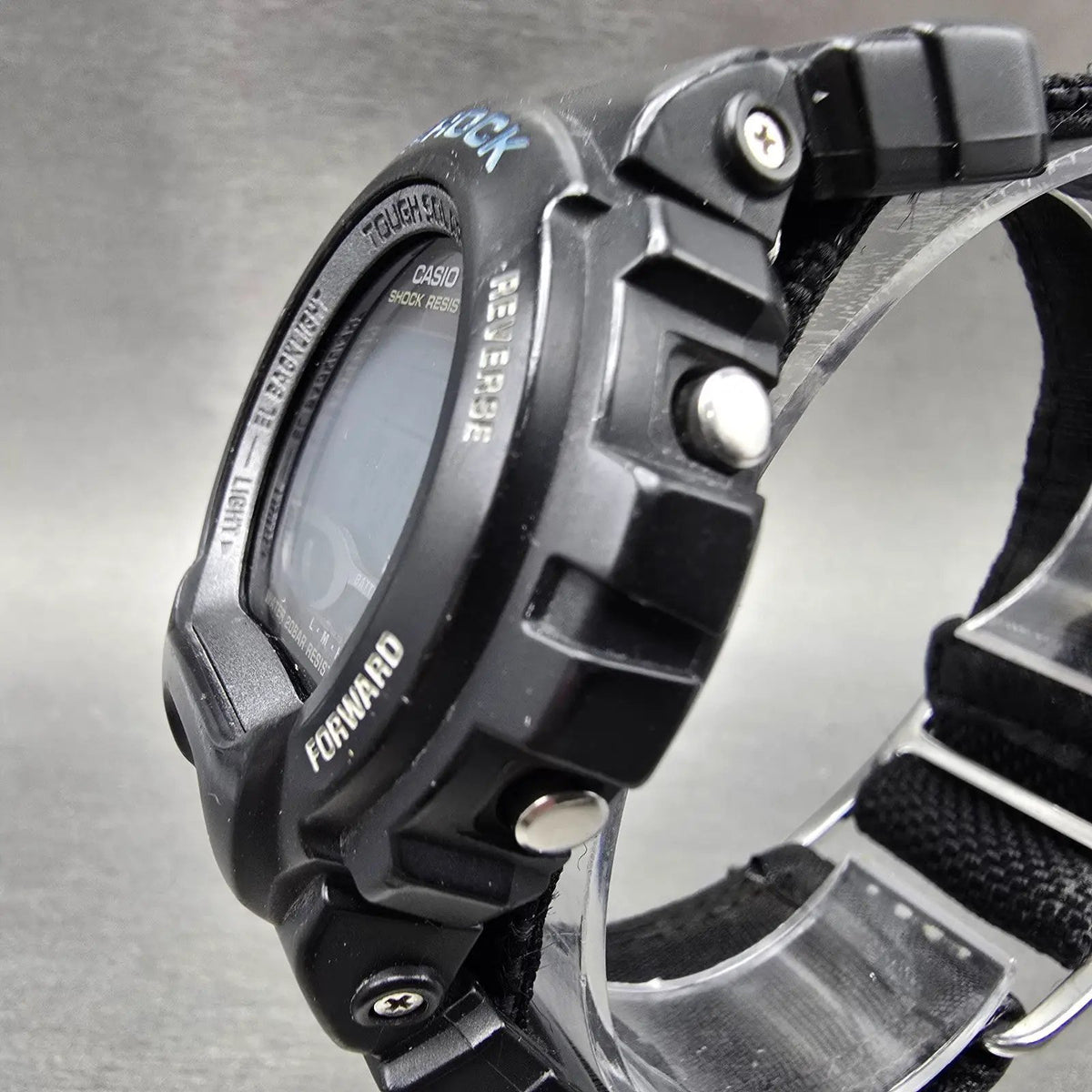 Casio G-Shock GL-7200 Watch Men 47mm Digital Black Tone Alarm Chronograph READ!!2