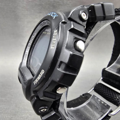 Casio G-Shock GL-7200 Watch Men 47mm Digital Black Tone Alarm Chronograph READ!!2