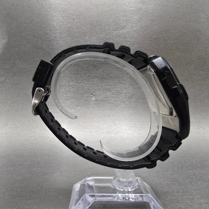 Casio DBC-150 Data Bank Calculator Watch Men 35mm Black Rectangle PARTS VTG10