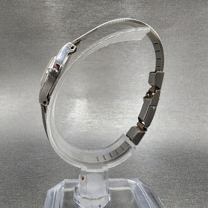 Citizen CQ Watch Women 16mm Silver Dial Silver Tone Square 3220-891481  New Batt