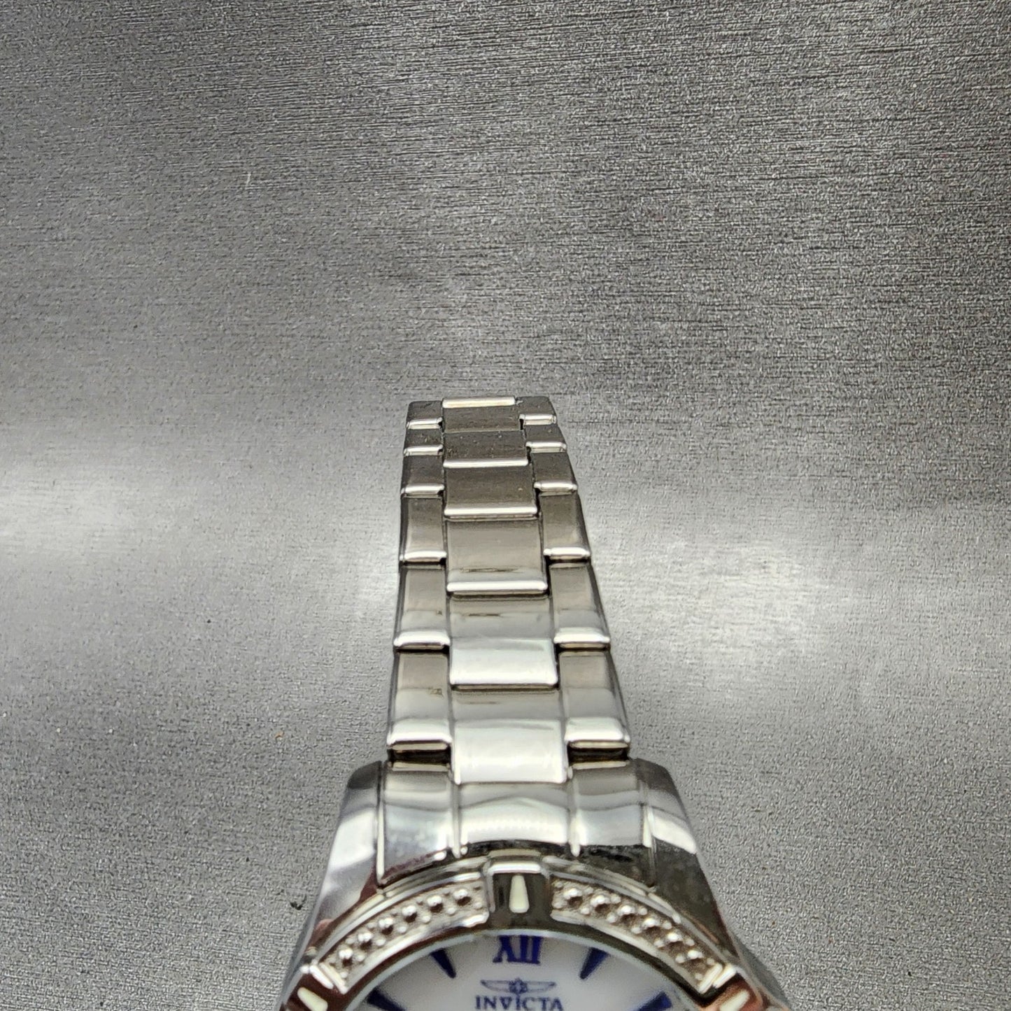 Invicta Angel Watch Women 35mm MOP Dial Silver Tone Round 23655 New Battery4