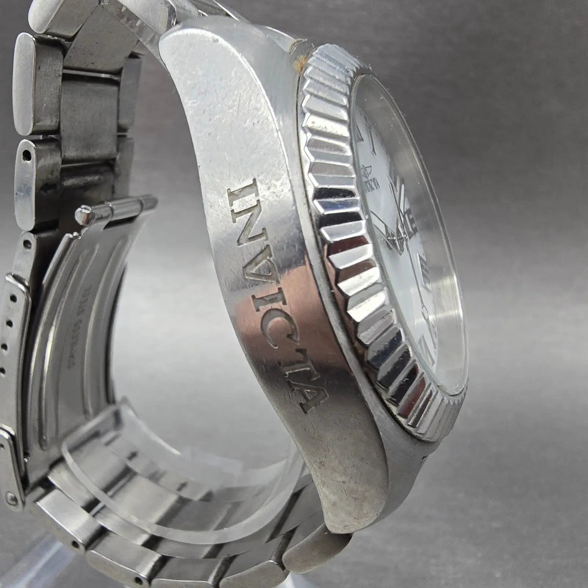 Invicta Angel Watch Women 40mm MOP Dial Silver Date Round 20315 New Battery3
