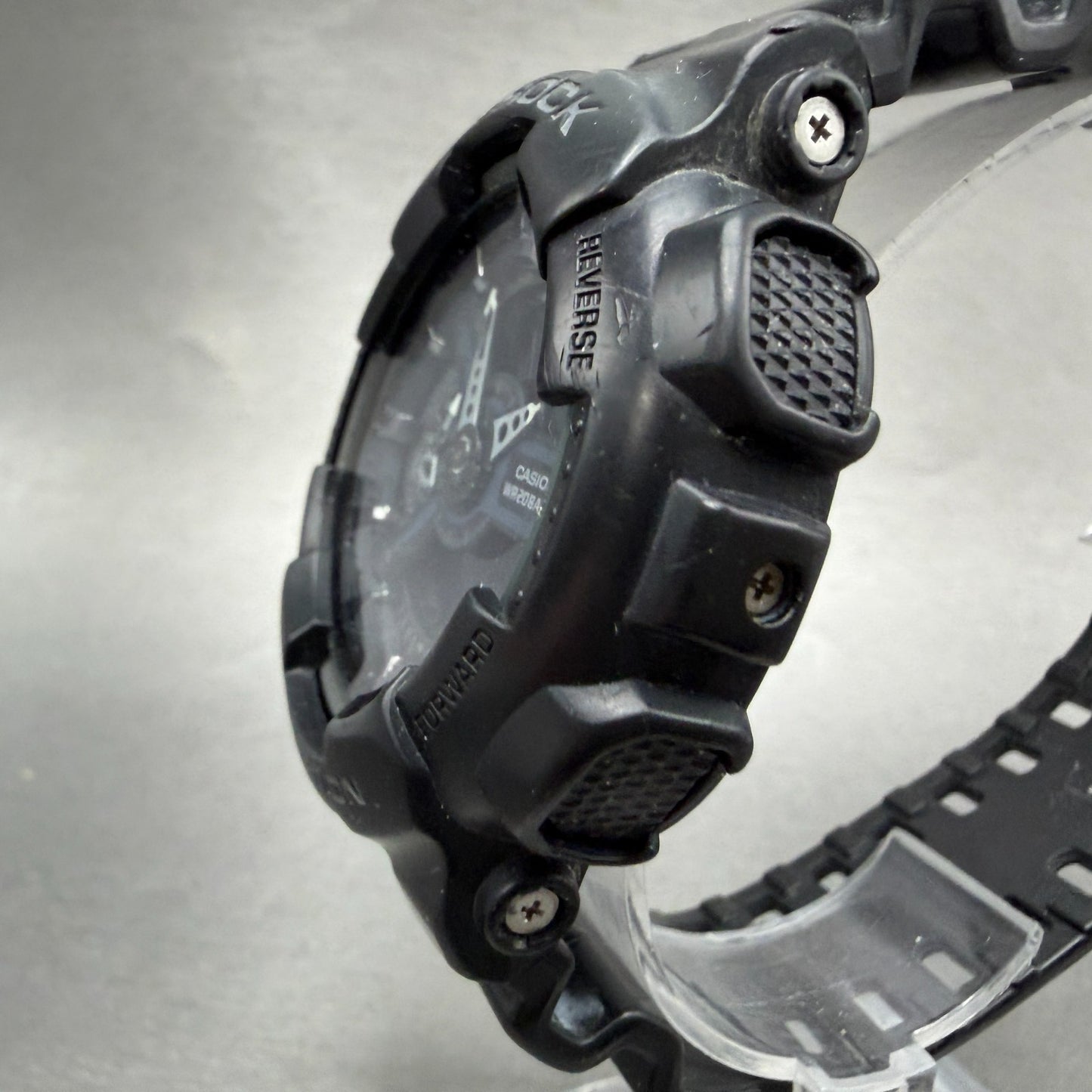 Casio G-Shock GA-110 Watch Men 51mm Ana Digi Black Alarm Chrono New Battery AJIK2