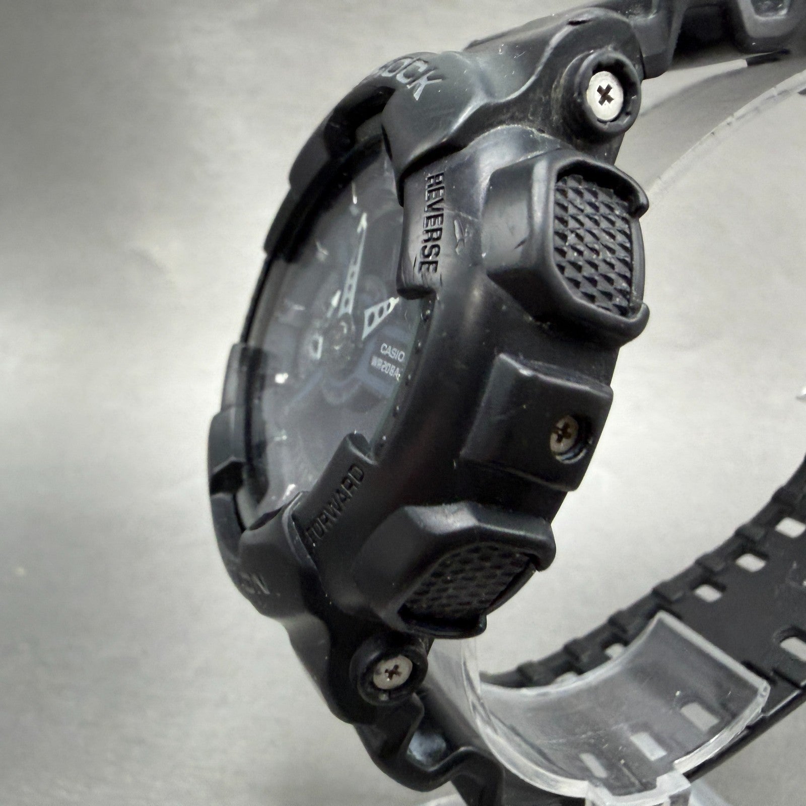 Casio G-Shock GA-110 Watch Men 51mm Ana Digi Black Alarm Chrono New Battery AJIK2