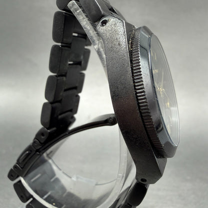 Michael Kors Watch Women 33mm Black Dial Black Tone Round MK-6100 New Battery3