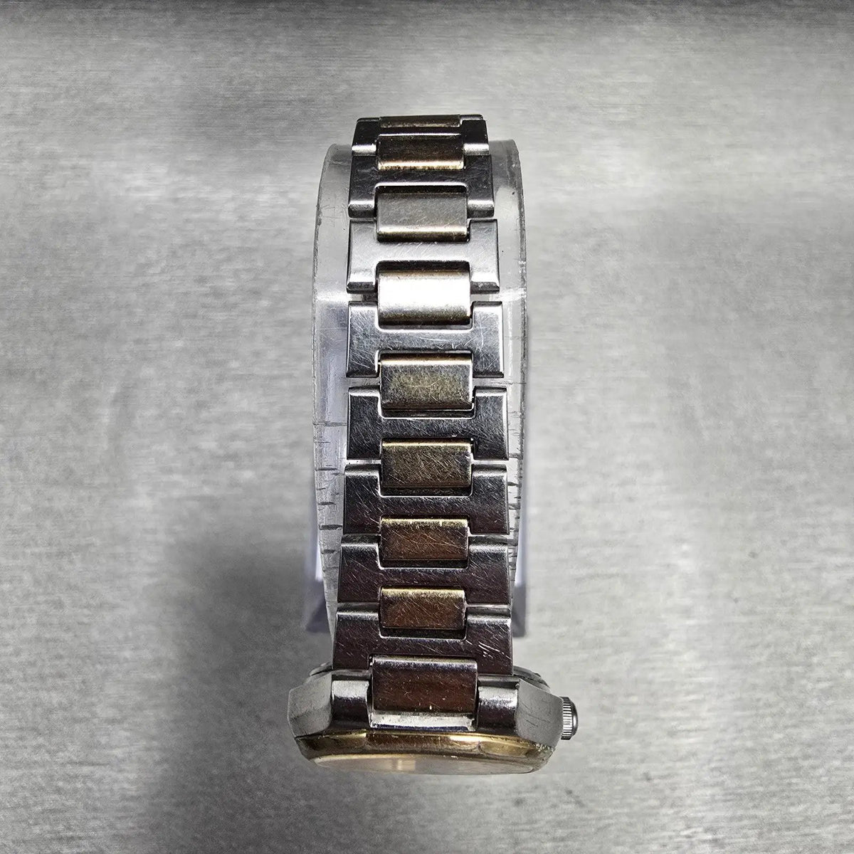 Seiko SQ Watch Women 24mm White Dial Two Tone Daydate Round 5423-0140 New Batt4