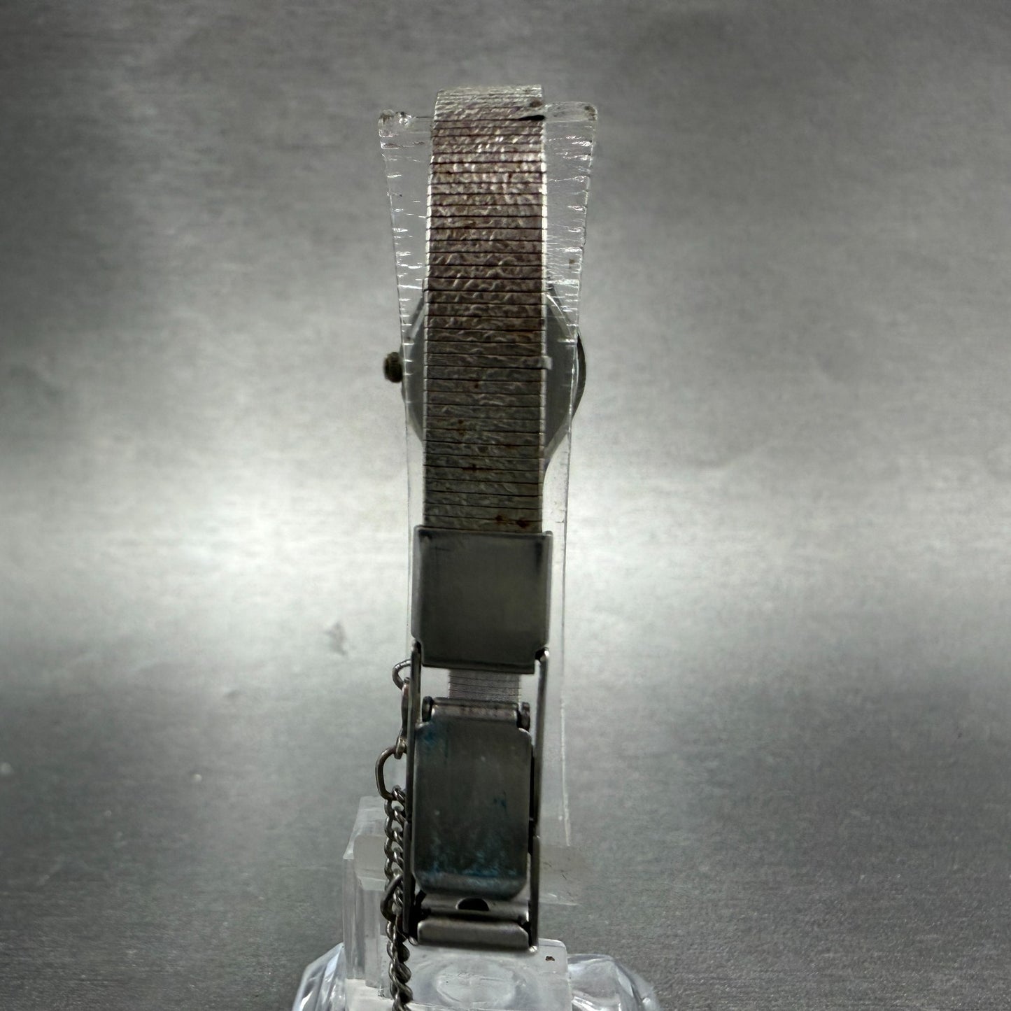 Bulova Watch Women 17mm Silver Dial Silver Tone Round 91L09 New Battery Vintage7