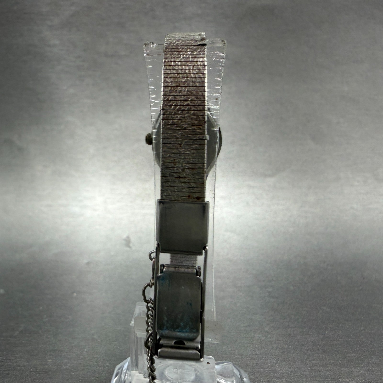 Bulova Watch Women 17mm Silver Dial Silver Tone Round 91L09 New Battery Vintage7