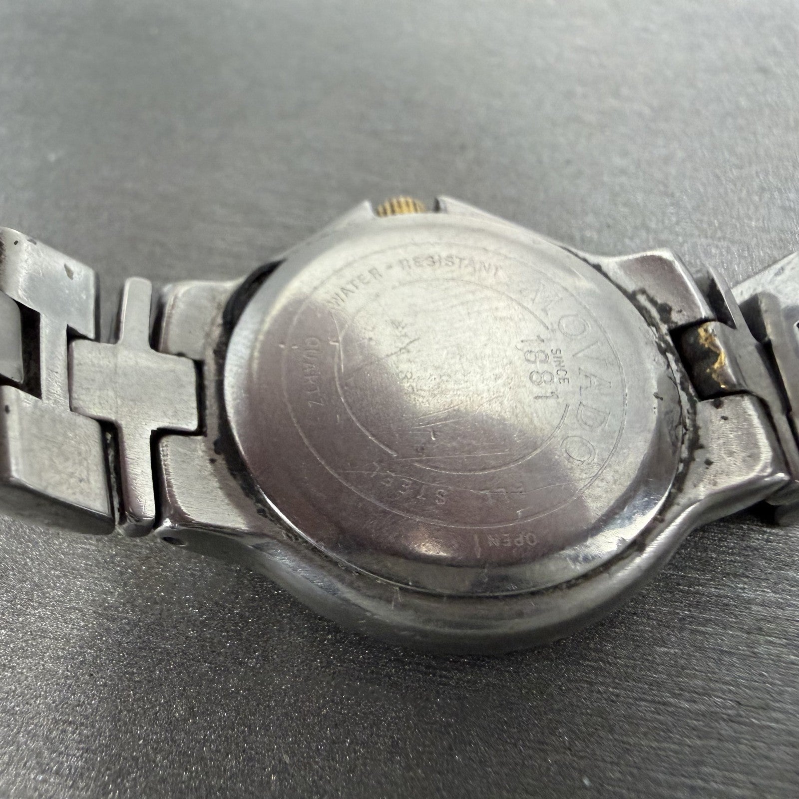 Movado Museum Watch Women 26mm Black Dial Two Tone Round 81.A1.827 New Battery9