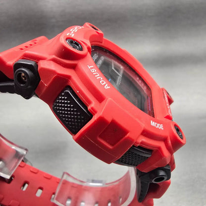 Casio G-Shock G-7900-A Watch Men 50mm Black Red Chrono Alarm New Battery3