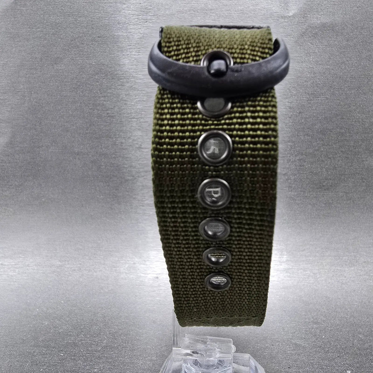Bertucci A-2TE watch Men 40mm Green Dial Titanium Date Round New battery7