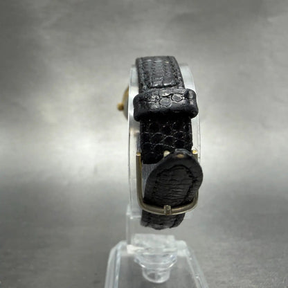Wittnauer Pegasus Watch Women 24mm Gold Dial Gold Tone Round New Battery KLJG7