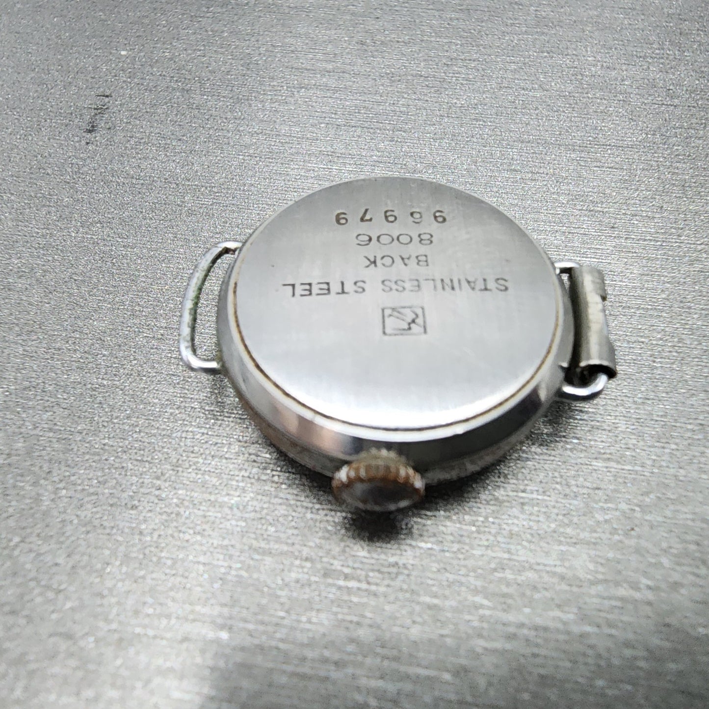 Seiko Chronometer Watch Women 22mm White Dial Silver Tone Manual Wind Runs9