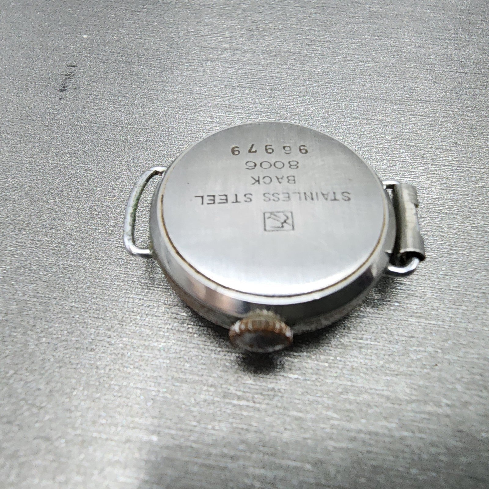 Seiko Chronometer Watch Women 22mm White Dial Silver Tone Manual Wind Runs9