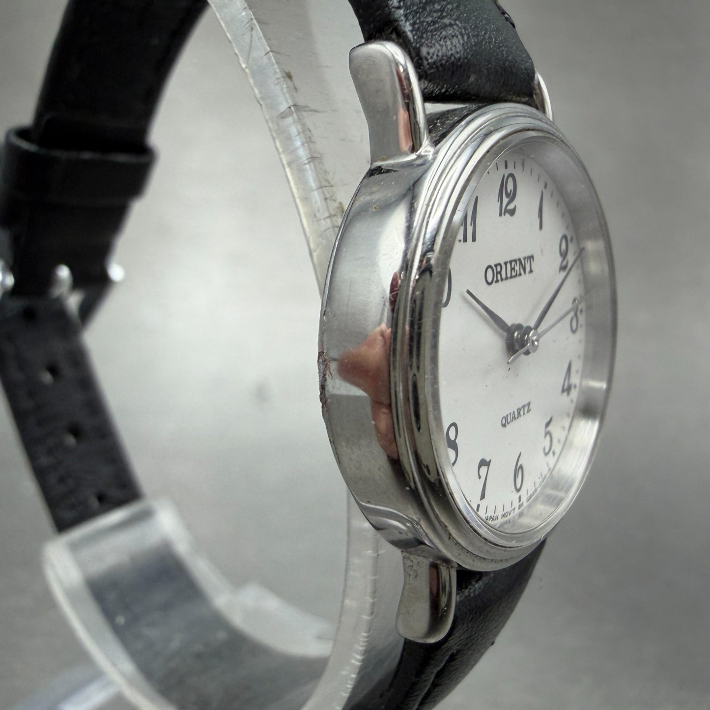 Orient Watch Women 25mm White Dial Silver Tone Round QB2S-Q0-C New Battery3
