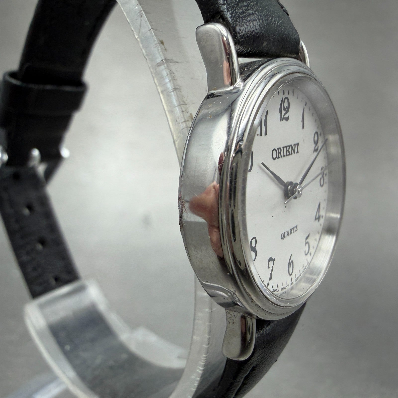 Orient Watch Women 25mm White Dial Silver Tone Round QB2S-Q0-C New Battery3