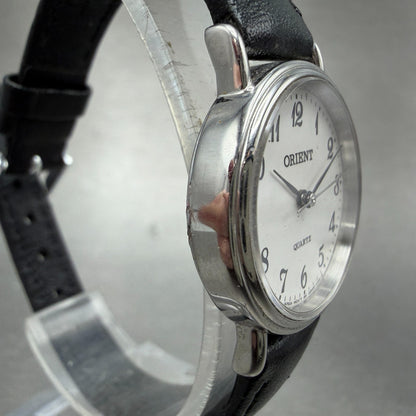 Orient Watch Women 25mm White Dial Silver Tone Round QB2S-Q0-C New Battery3