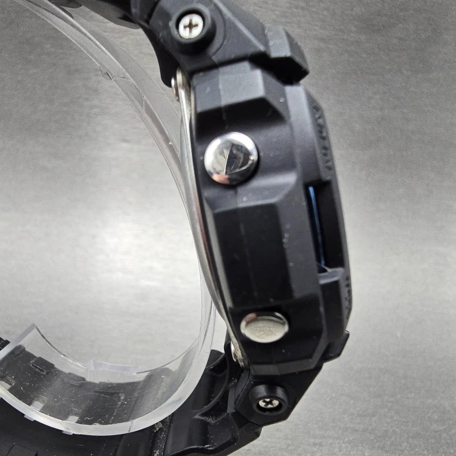 Casio G-Shock AWG-M100A Watch Men 47mm Black Blue Alarm Chrono Solar Works3