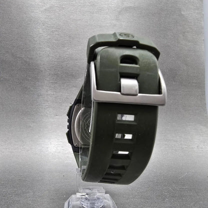 Timex Expedition Watch Men 45mm Black Green Alarm Chronograph T49903 New Batt7