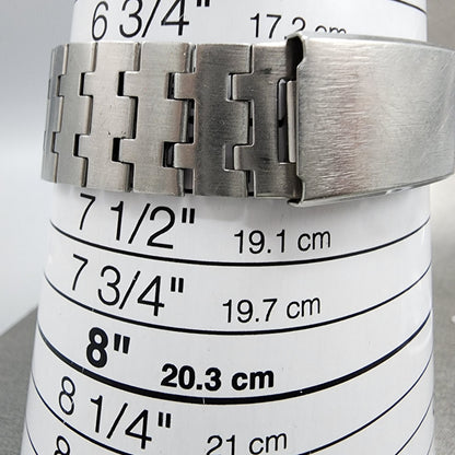 Seiko Watch Men 32mm Silver Dial Silver Tone Round 8620-0019 PARTS