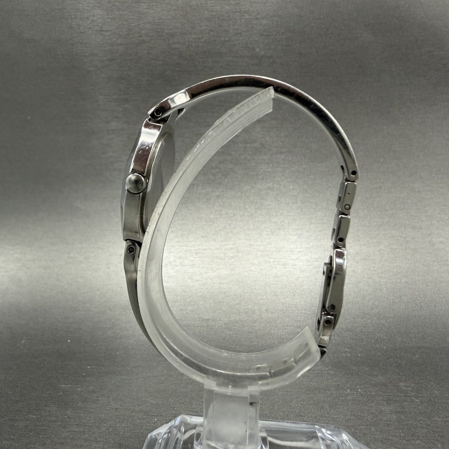 Movado Kara Watch Women 24m Pink Dial Steel Round 84-A1-1846 New Battery6