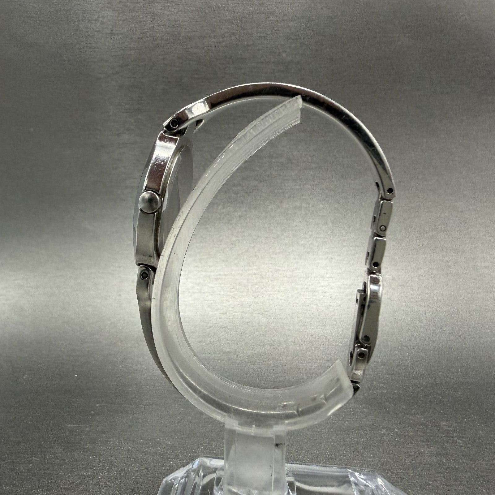 Movado Kara Watch Women 24m Pink Dial Steel Round 84-A1-1846 New Battery6