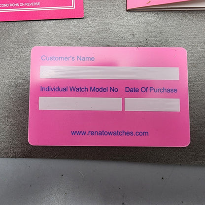 Renato Beauty Chronograph Watch Women 36mm Brown Dial Steel Diamond New Battery15