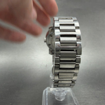Movado Bold Watch Women 32mm Silver Dial Silver Tone Round 01.3.14.6125 New Batt7