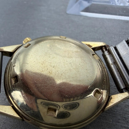 Hamilton Electric RR Special Watch Men 36mm White Dial 10K Gold Filled READ PART11