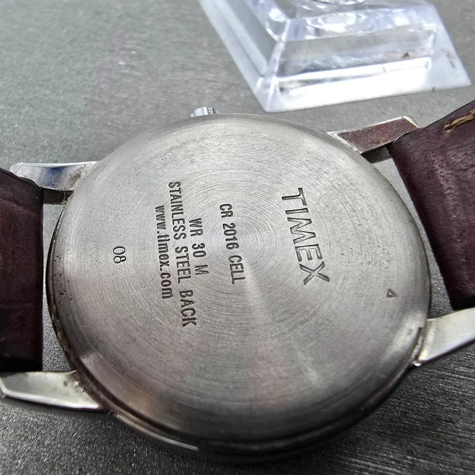Timex South Street Watch Men 35mm Black Dial Silver Tone Date T2N948 New Battery9