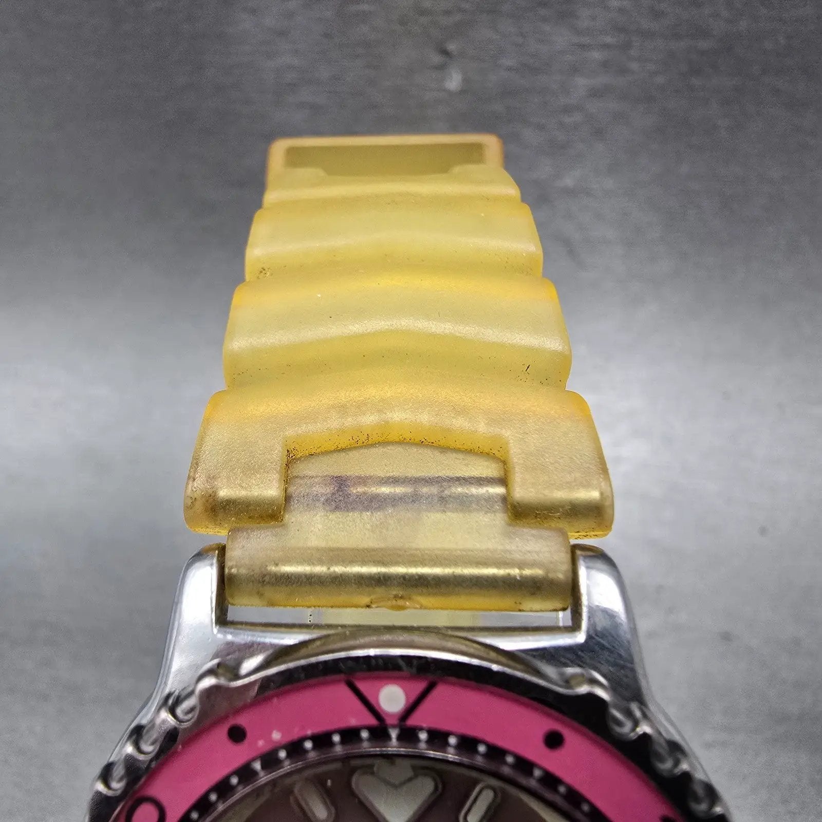 Citizen Sporte Dive Watch Women 35mm Pink Dial Silver Tone Round New Battery4