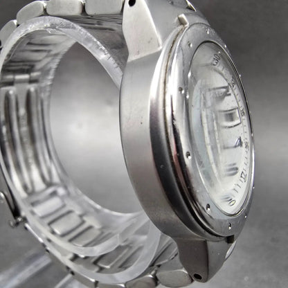 Victorinox Swiss Army Valiant Watch Women 32mm White Dial Silver Tone Date PARTS4