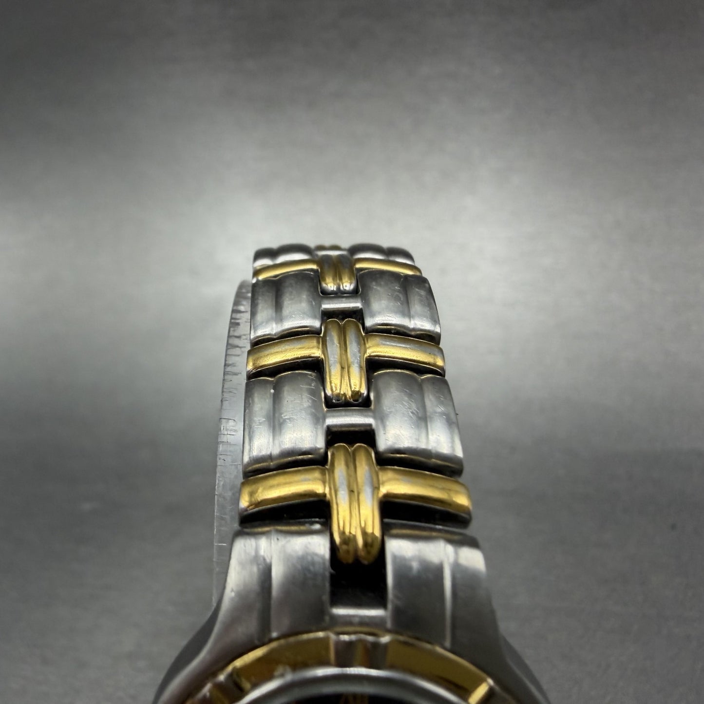 Citizen Elegance Watch Women 25mm Blue Dial Two Tone Date 6010-H04538 New Batt4