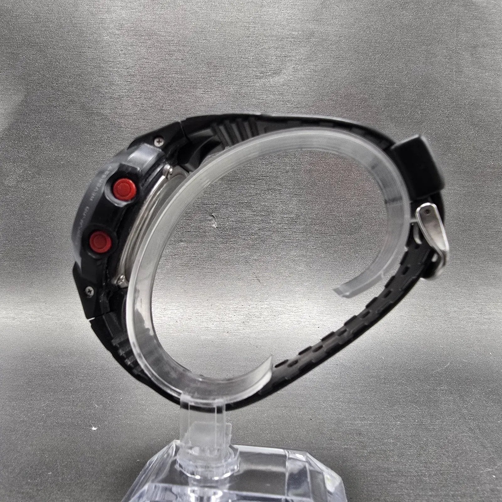 Casio G-Shock AWG-500J Watch Men 48mm Black Dial Black Alarm Chronograph Solar7