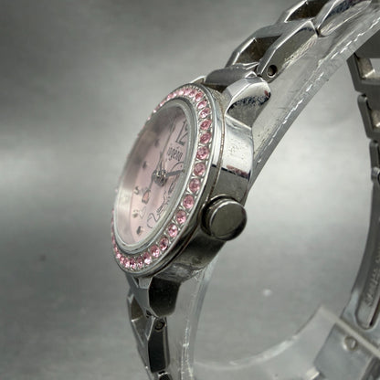 Seiko ALBA Ingenu Watch Women 22mm Pink Dial Silver Tone Tweety Bird New Battery2