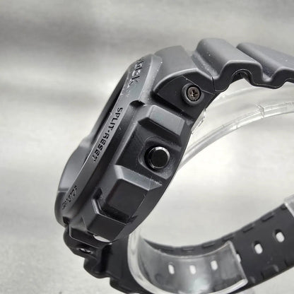 Casio G-Shock DW-6900BB Watch Men 50mm Black Dial Black Chrono Alarm New Battery2