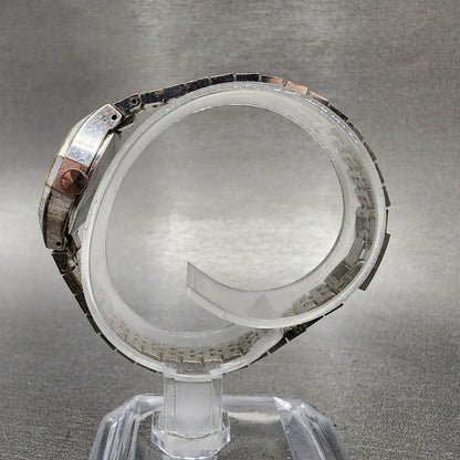 Seiko Watch Women 19mm Silver Dial Silver Tone Manual Octagon 11043390 Runs7