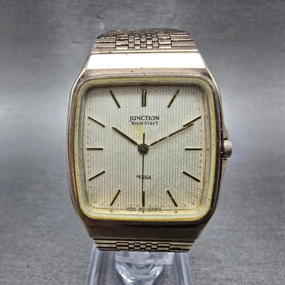 Citizen Vega Junction Watch Men 29mm Silver Dial Gold Tone 6A31-L02451 PARTS VTG0