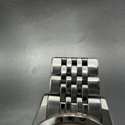 Citizen Chronomaster Watch Men 36mm Silver  Dial Steel Date Round A660-T0065914