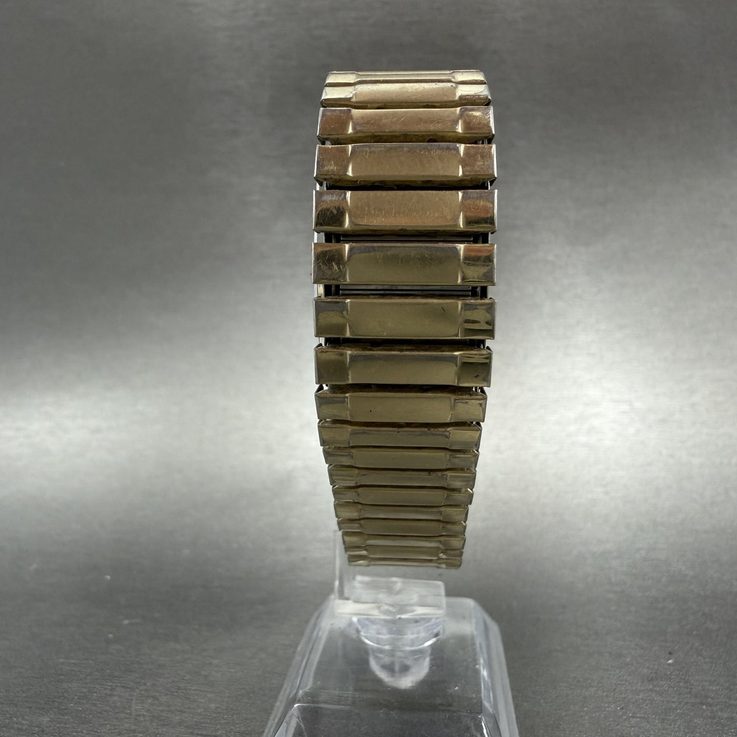 Seiko Tank Watch Men 25mm Champagne Dial Gold Tone 6530-5790 New Battery7