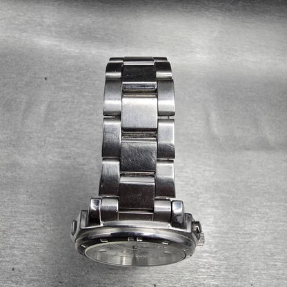 Seiko Chronograph Watch Men 40mm Silver Dial Silver Tone Date 7T92-0CA0 New Bat4