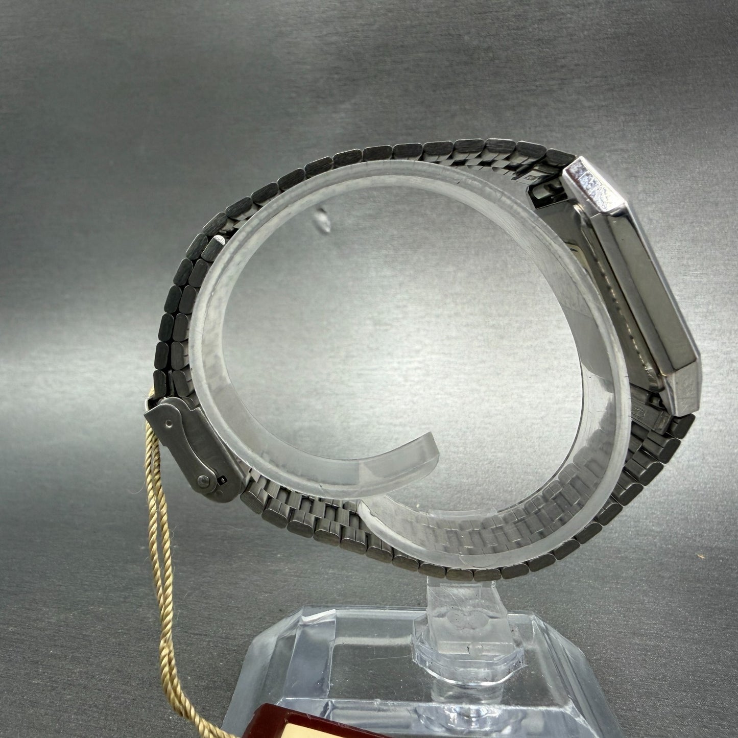 Citizen CQ Watch 26mm Champagne Dial Two Tone Octagon 4031 New Battery NOS8